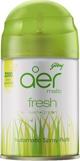 GODREJ AER MATIC FRESH LUSH GREEN AUTOMATIC SPRAY REFILL210 ML