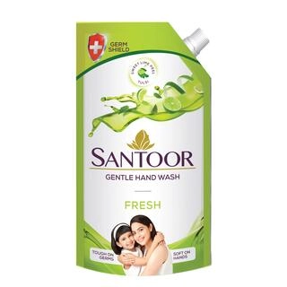 SANTOOR GENTLE HAND WASH FRESH 650 ML