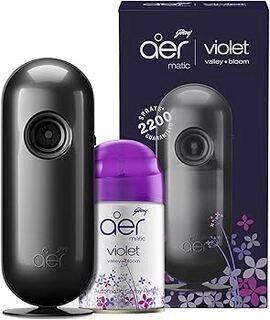 GODREJ AER MATIC VIOLET SPRAYS VALLEY BLOOM