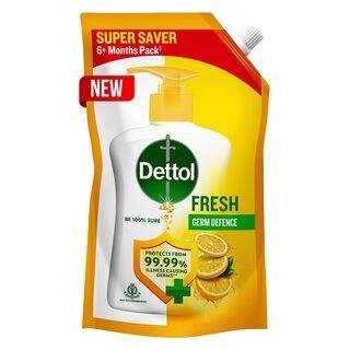 DETTOL FRESH GERM DEFENCE LIQUID HAND WASH 675 ML