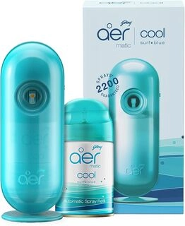 GODREJ AER MATIC COOL SPRAYS SURF BLUE