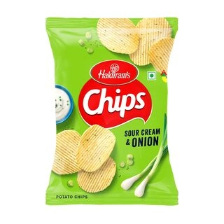 HALDIRAM'S CHIPS SOUR CREAM & ONION 90 G