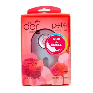 GODREJ CAR AER CLICK GEL PETAL CRUSH PINK