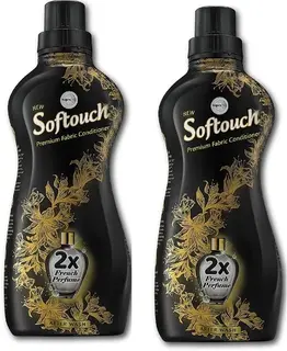 SOFTOUCH FABRIC CONDITIONER FRENCH PERFUME 2 X 210 ML