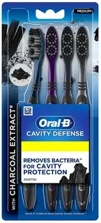ORAL-B CAVITY DEFENSE WITH CHARCOAL EXTRACT MEDIUM TOOTH BRUSH