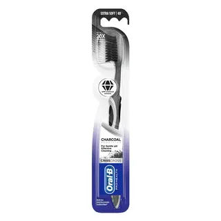 ORAL-B CRISS CROSS SESNITIVE CHARCOAL EXTRA SOFT TOOTH BRUSH 1 N