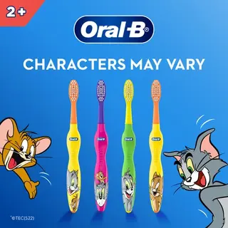 ORAL-B KIDS TOM NAD JERRY TOOTH BRUSH 3PCS
