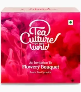 SOCIETY TEA CULTURE WORLD FLOWERY BOUQUET GREEN TEA