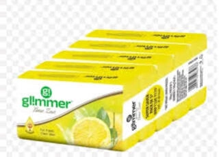 GLIMMER LIME ZEST SOAP SUPER SAVER PACK 5 X 100 G