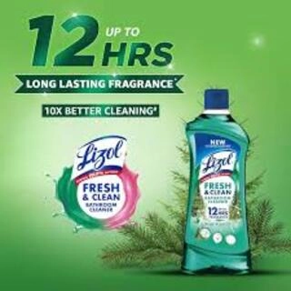 LIZOL FRESH & CLEAN BATHROOM CLEANER PINE FOREST 200 ML