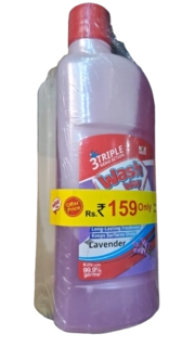 WASH WAY FLOOR CLEANER LAVENDER + LIME 1 L 1+1