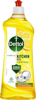 DETTOL KITCHEN GEL DISHWASH 400 ML