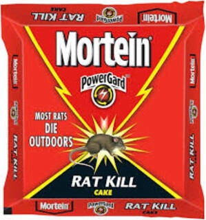 MORTEIN POWER GARD RAT KILL CAKE 100 G