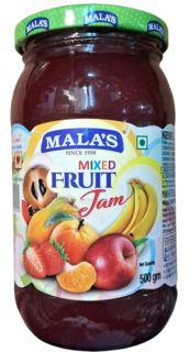 MALA'S MIXED FRUIT JAM 500 G