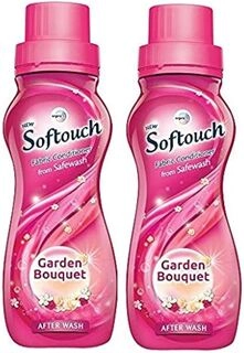 SOFTOUCH FABRIC CONDITIONER GARDEN BOUQUET 210 ML 1+1