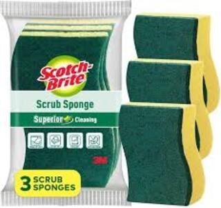 SCOTCH BRITE SCRUB SPONGE 7 CM 3M