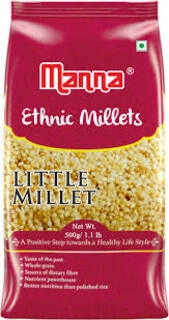 MANNA ETHINIC MILLETS LITTLE MILLET 500 G