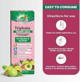ZANDU TRIPHALA HEALTH JUICE 1 LTR JAR