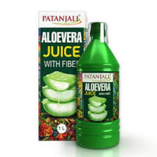 PATANJALI ALOEVERA JUICE WITH FIBER 1 LTR JAR