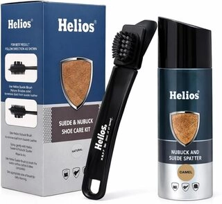 HELIOS NUBUCK AND SUEDE SPATTER CAMEL 165 ML