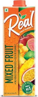 REAL MIXED FRUIT JUICE 1 LTR