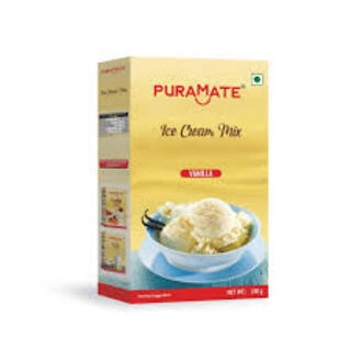 PURAMATE ICE CREAM MIX VANILLA  100 G