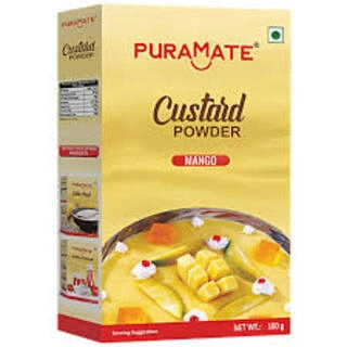 PURAMATE CUSTARD POWDER MANGO 100 G