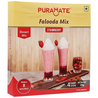 PURAMATE FALOODA MIX STRAWBERRY 200 G