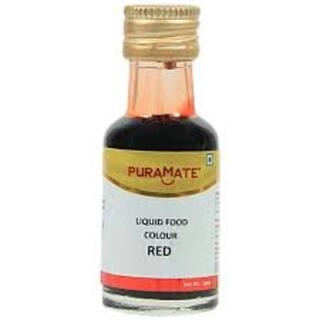 PURAMATE LIQUID FOOD COLOUR RED 30 ML