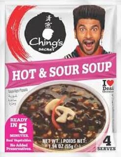 CHING'S HOT & SOUR SOUP 55 G