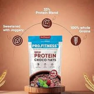 MY FITNESS DARK CHOCOLATE HIGH PROTEIN OATS 375 G
