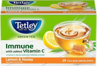 TETLEY GREEN TEA IMMUNE WITH ADDED VITAMIN C