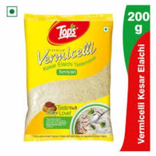 TOPS PREMIUM VERMICELLI SEVIYAN KESAR ELAICHI TASTE PACK 200 G