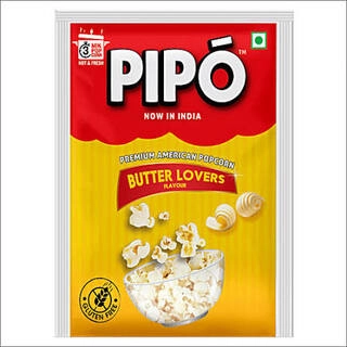 PIPO PREMIUM AMERICAN POPCORN BUTTER LOVERS 34 G