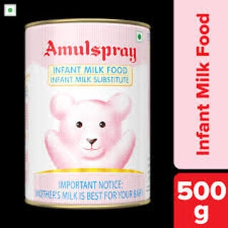 AMUL SPRAY MILK POWDER 500 G