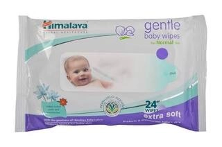 HIMALAYA GENTLE BABY WIPES EXTRA SOFT 24 N