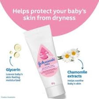 JOHNSON'S BABY FACE & BODY CREAM WITH ALOE & VITAMIN B5 50 G