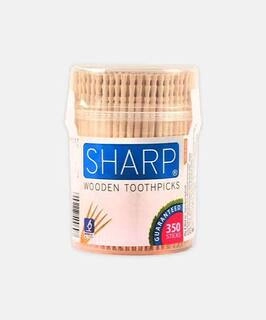 SHARP WOODEN TOOTH PICKS 350 STICKS