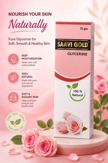 SAAVI GOLD GLYCERINE 75 G