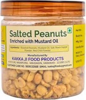 BANARASI KAKKA JI SALTED PEANUTS ENRICHED WITH MUSTARD OIL 200 G