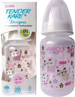 BONNE TENDER KARE DESINGER POLYPROPYLENE FEEDING BOTTLE 150 ML