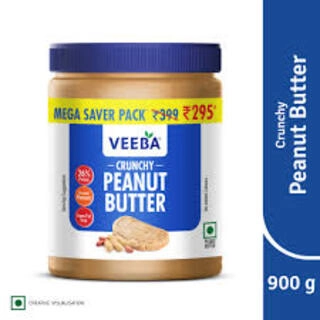 VEEBA CRUNCHY PEANUT BUTTER 900 G