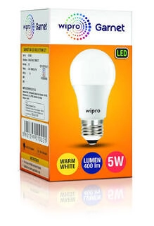 WIPRO GARNET LED BULB 5 W