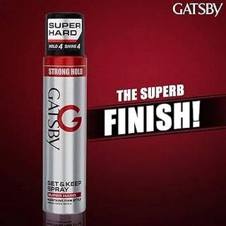 GATSBY SET & KEEP HAIR SPRAY SUPER HARD 250 ML