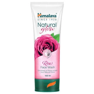 HIMALAYA NATURAL GLOW ROSE FACE WASH 100 ML