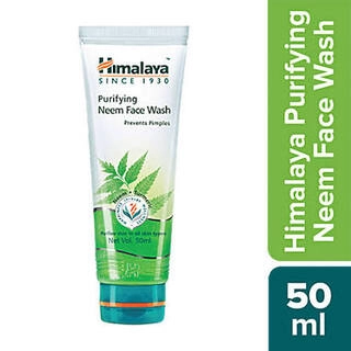 HIMALAYA PURIFYING NEEM FACE WASH CLINICALLY PROVEN 50 ML