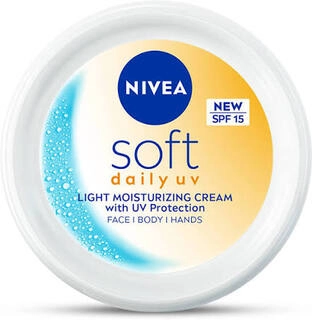 NIVEA SOFT DAILY UV LIGHT MOISTURISER SKIN CREAM 25 ML