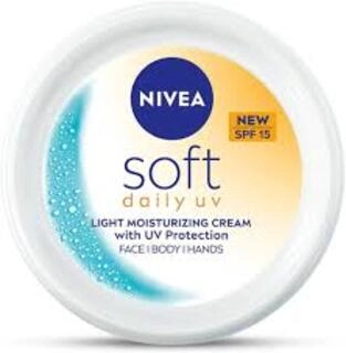 NIVEA SOFT DAILY UV LIGHT MOISTURISER SKIN CREAM 200 ML
