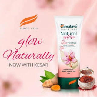 HIMALAYA NATURAL GLOW KESAR FACE PACK 50 G