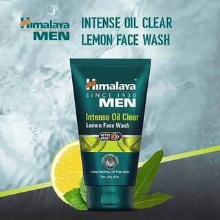 HIMALAYA MEN INTENSE OIL CLEAR LEMON FACE WASH 50 ML